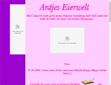 Tablet Screenshot of antjes-eierwelt.repage4.de